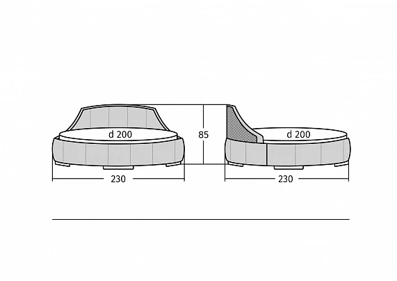 Кровать Bentley D (Бентли Д)