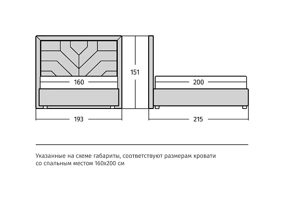 Кровать Madera Loft (Мадера Лофт)